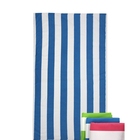 Quick Dry Cabana Stripe Beach Towel 88% Polyester 12% Polyamide Material
