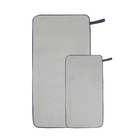 Custom Sized Plain Super Absorbent Microfiber Towel 200GSM Weight