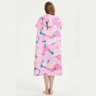 80*98cm Womens Surf Poncho Towel , Swimming Ponchos For Adults