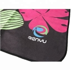 Absorption Transfer Printed Microfiber Towel With Flower Ultra Compact
