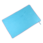 Quick Dry Sports Towel , Blue Microfiber Towels Non Fading Skin - Friendly