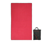 Soft Silky 80*130cm Microfiber Sports Towel With Custom Printed Pouch