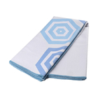 Sand Free Thick Absorbent Compact Printed Waffle Microfiber Towel