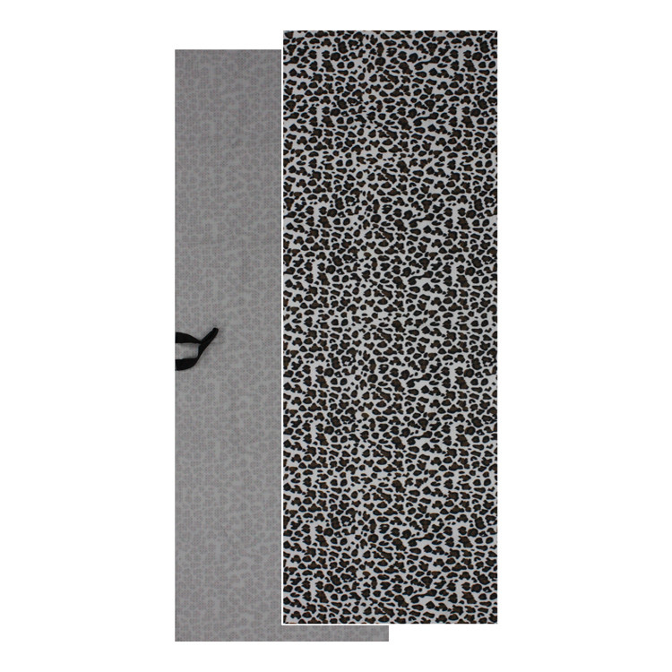 36*106cm Single Sided Club Glove Microfiber Towel , Golf Tour Towel 390GSM