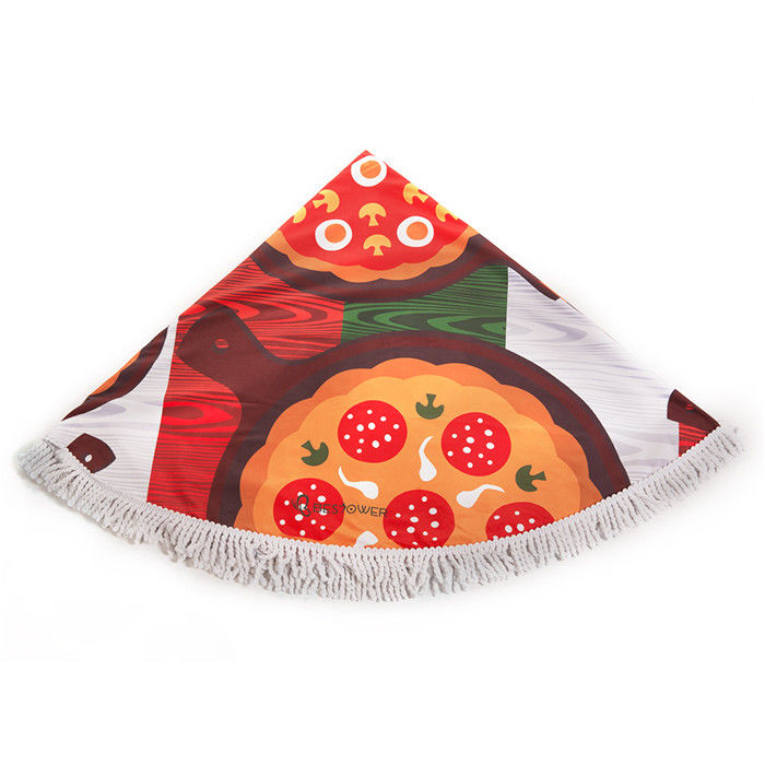 Antibacterial Round Microfiber Beach Towel No Sand Diameter 150cm