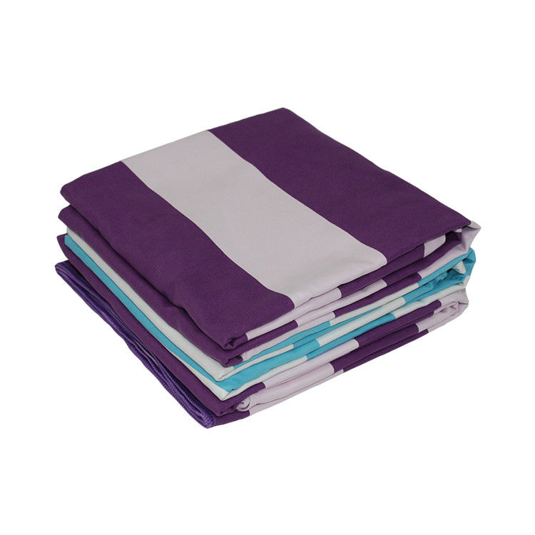 Super Absorbent Microfiber Towel , Oversized Cabana Pool Towels 200gsm