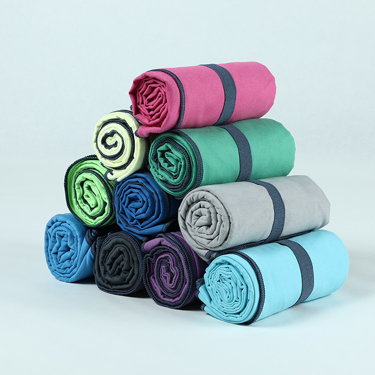 Polyester Polyamide Microfiber Sports Towel 140 GSM-300GSM Weight