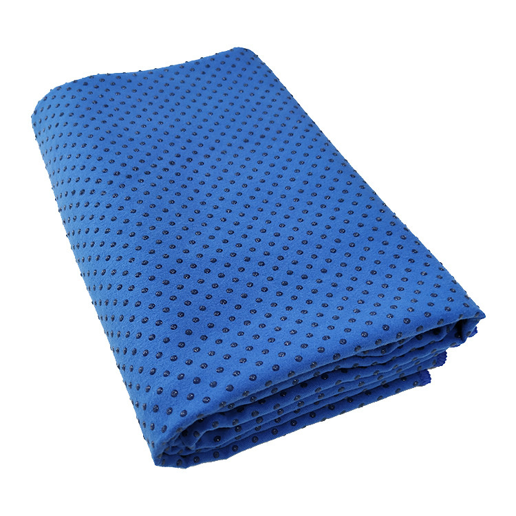 Silica Gel Non Slip 61x183cm Microfiber Yoga Towel