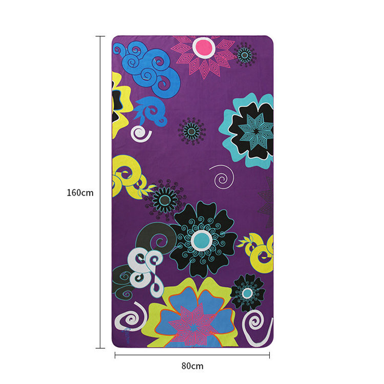 Eco Friendly Microfiber Beach Towels For Travel Sand Free 200 Gsm Material