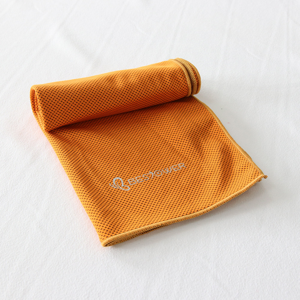 Compressed Neck Cooling Towel / Fitness Wet Cool Towel Standard Size 30