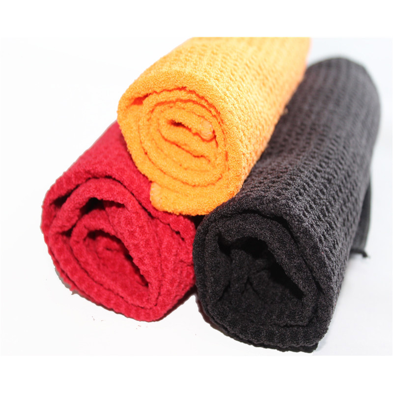 80 Polyester 20 Polyamide Microfiber Towel , Waffle Weave Car Drying Towel