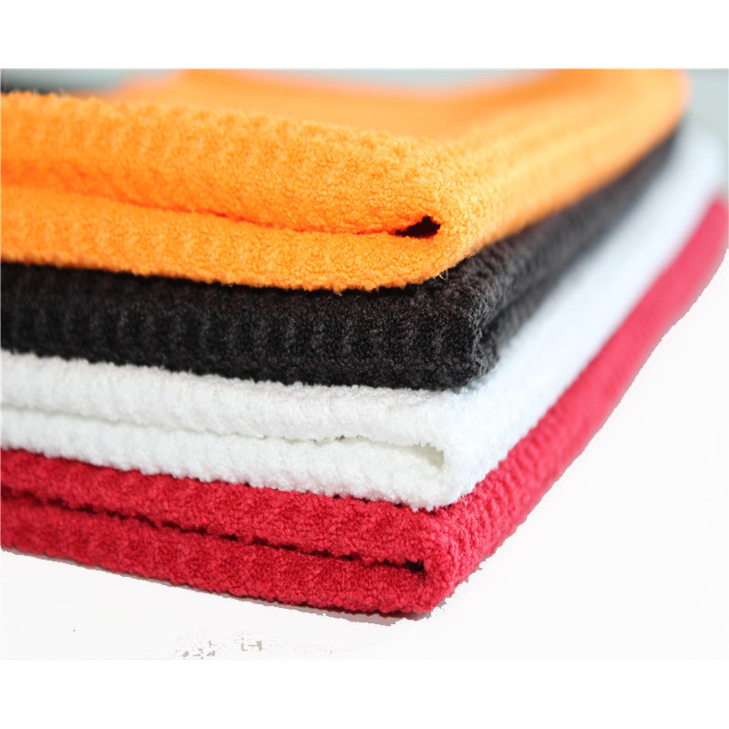 80 Polyester 20 Polyamide Microfiber Towel , Waffle Weave Car Drying Towel