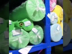 different color fabric video