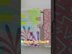 waffle kitchen towel