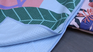 Quick Dry Waffle Beach Towel