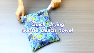 Wholesale Waffle Beach Towels Quick Dry
