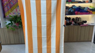 stripe beach towel