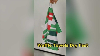 Microfiber Waffle Kitchen Towels