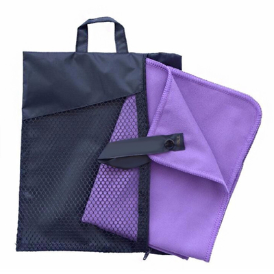 Wholesale Custom  Fitness Gym Sports Microfiber Towel with Mesh Bag