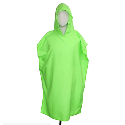 Customized Hooded Changing Microfiber Poncho Towel For Adults