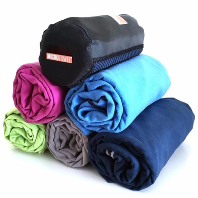 Square Quick Dry Sports Microfiber Gym Towels With Logo Custom