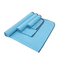 Solid microfiber sports towel custom logo wholesale suede material with mesh bag