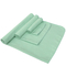 Green Embroidered Fitness Golf Sports Sweat Towel Microfibre Swimming Towel Custom