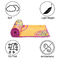 Custom Quick Dry Microfiber Yoga Towel Mat 90x180