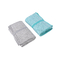 Quick Dry Microfiber Suede Blue Beach Towel Blanket Custom 19x39 Inch