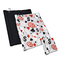 Square Shape Microfiber Embroidered Golf Towels With Clip