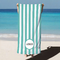 Customize Microfiber With Logo Custom Print Sublimation Beach Towels