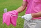 Microfiber Polyester Printed Sublimated Golf Sports Towel Custom Logo