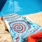 wholesale Sand Free printed custom microfiber Beach Towel